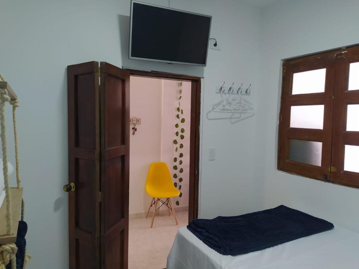 Confortable Habitacion En Apartamento Amoblado Jardín Exterior foto