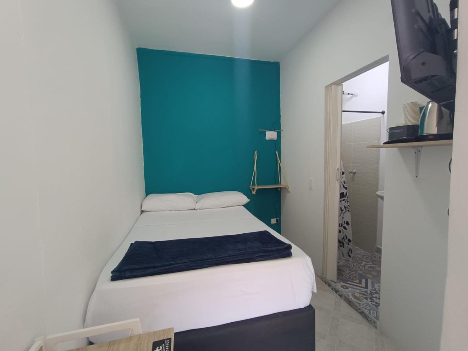 Confortable Habitacion En Apartamento Amoblado Jardín Exterior foto